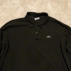 Used Vintage Long Sleeves Lacoste Polo